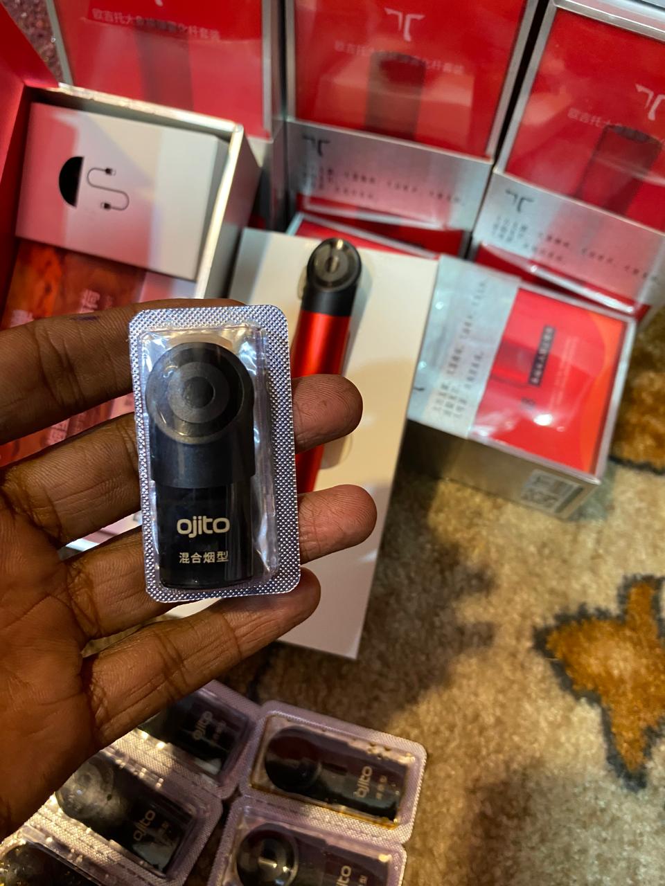 Ojito Red Edition Pod System - Sleek and Portable Vape Device