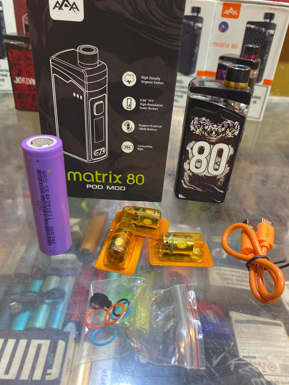 Matrix 80 Pod Mod - Advanced Vaping Solution