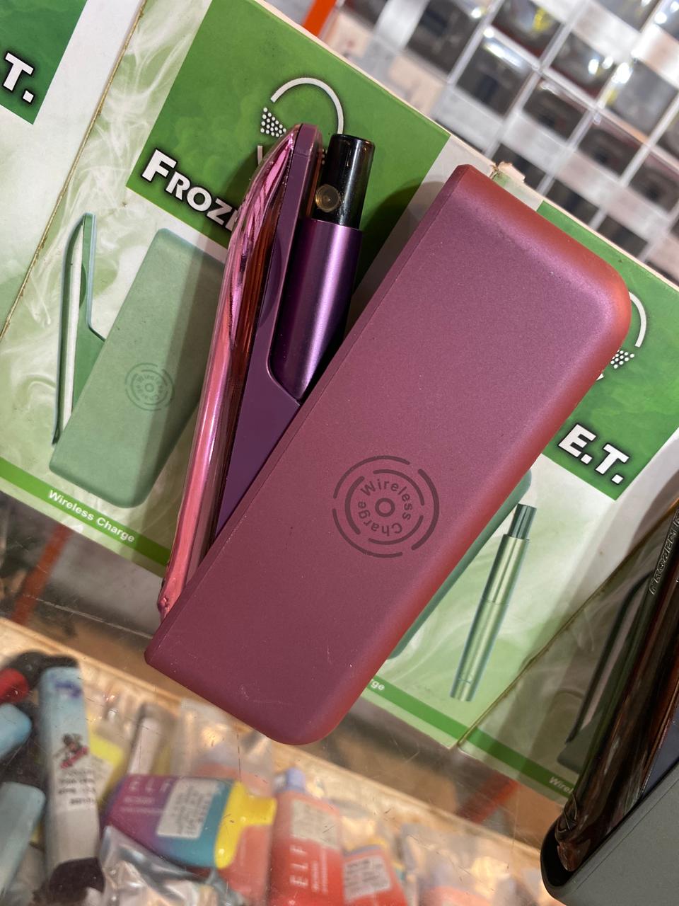 Wireless Charging Pod Kit - Stylish Purple Finish