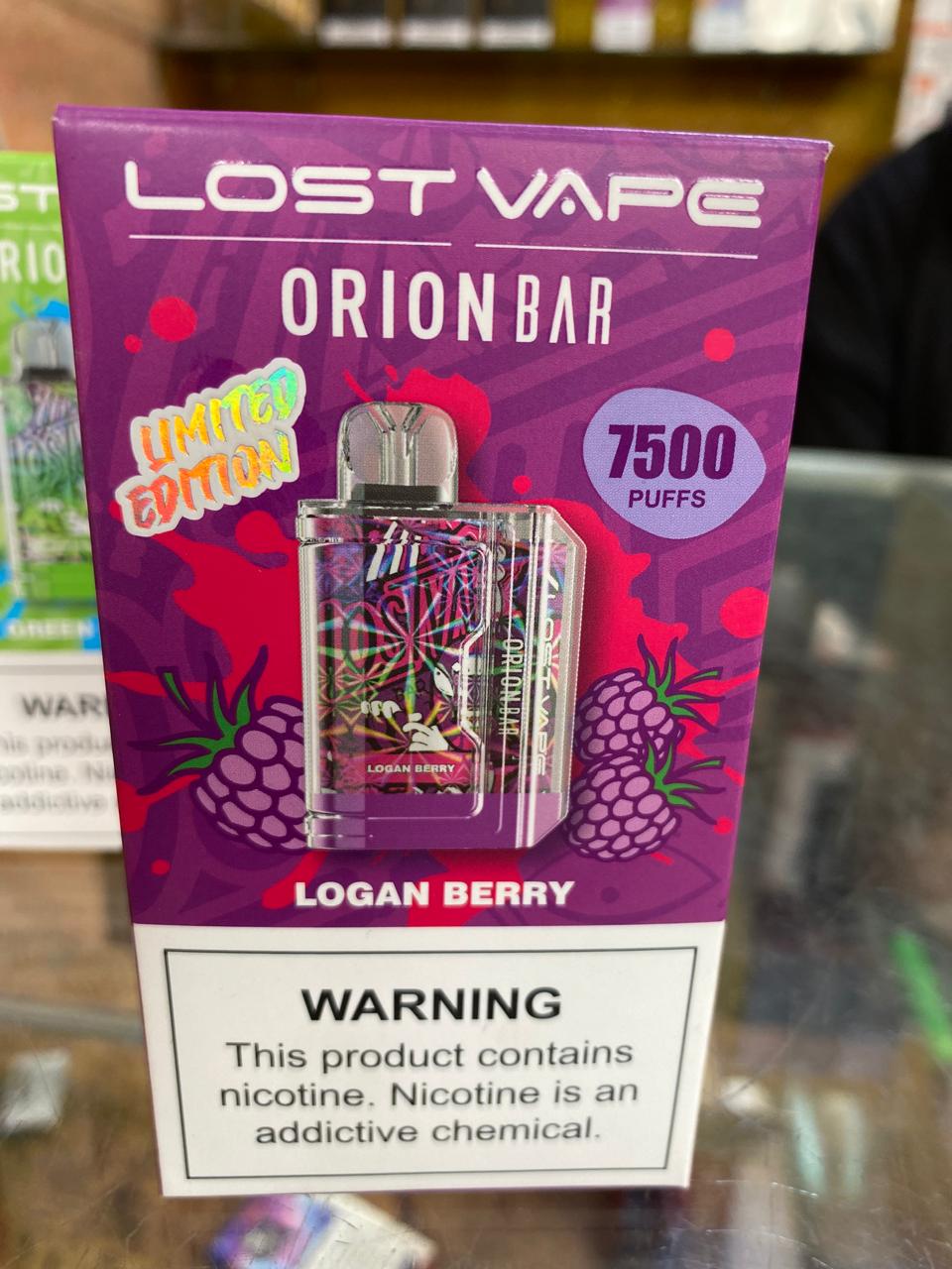 Lost Vape Orion Bar Limited Edition Disposable Vape (7500 Puffs)