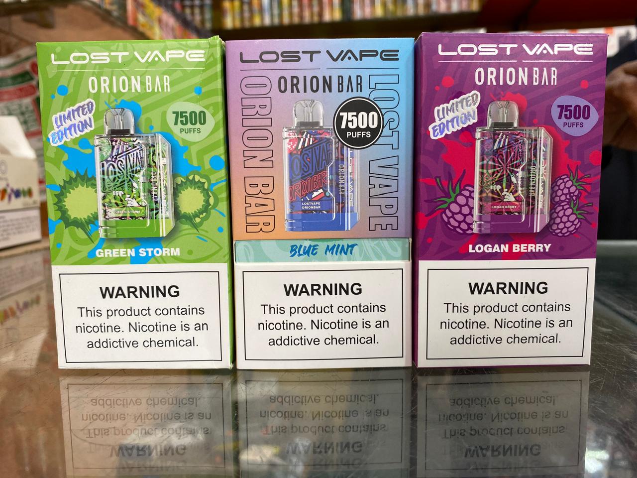 Lost Vape Orion Bar Limited Edition Disposable Vape (7500 Puffs)