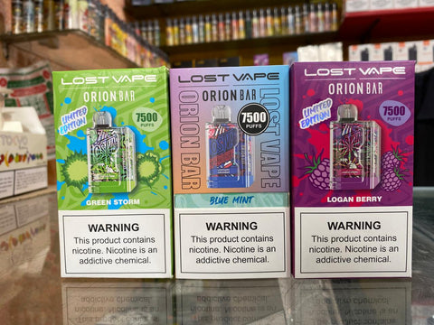 Lost Vape Orion Bar Limited Edition Disposable Vape (7500 Puffs)