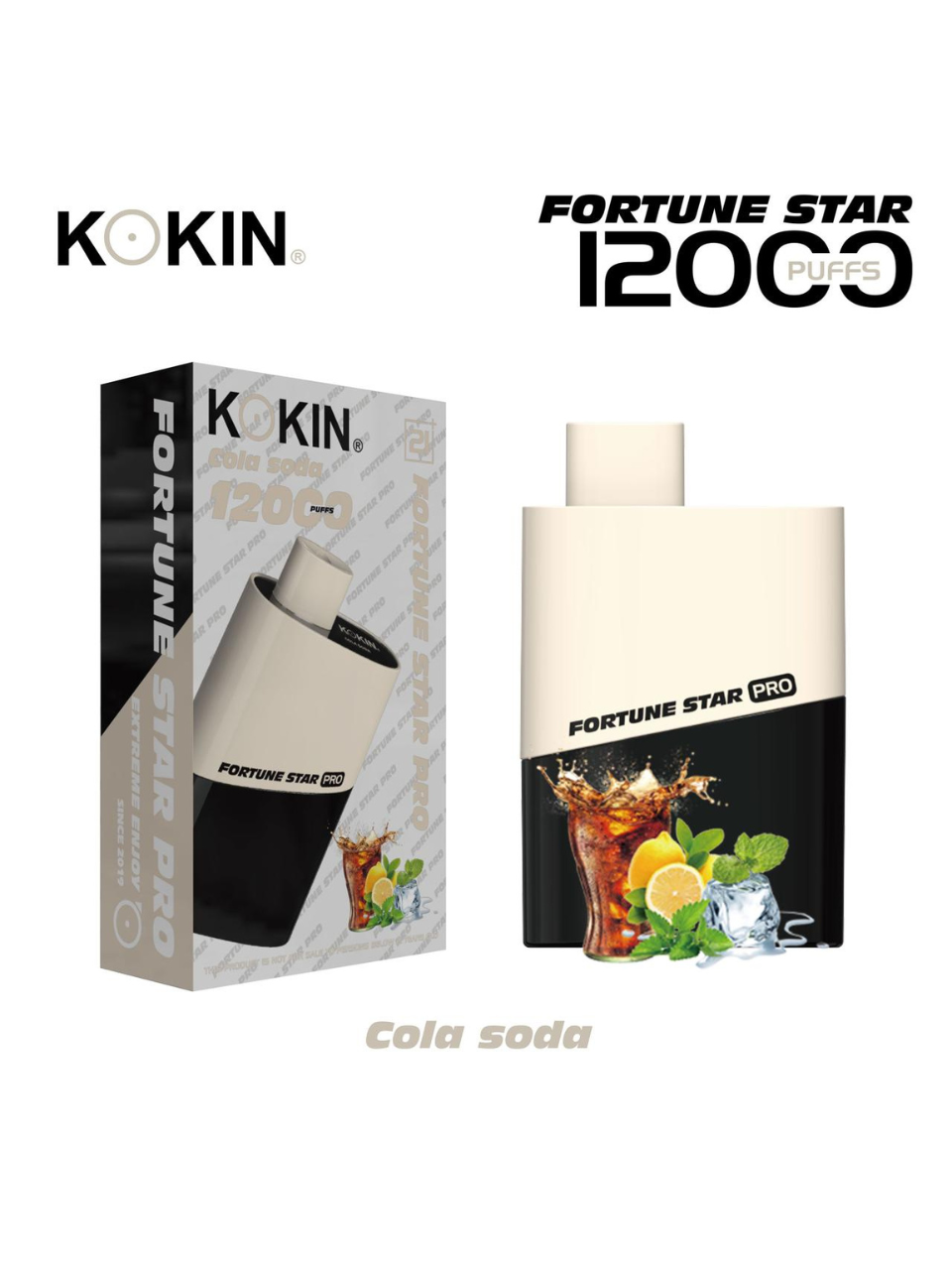 KOKIN Fortune Star Pro - 12000 Puffs Disposable Vape